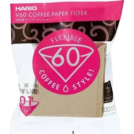 Paper filters Hario Misarashi V60-01