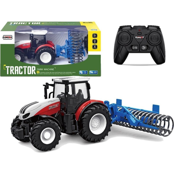 Távirányítós Traktor - 2.4 Ghz, Gumikerekekkel