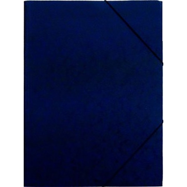 CAM A4 prespán fekete gumis mappa (0231)