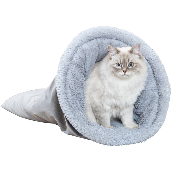 Guļvieta dzīvniekiem - Trixie Xmas Livia Soft cuddly sack, square, ø 40 × 60 cm