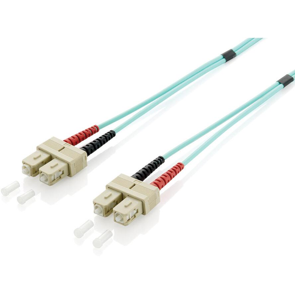 Equip 255333 InfiniBand og fiberoptisk kabel 30 m SC Turkis