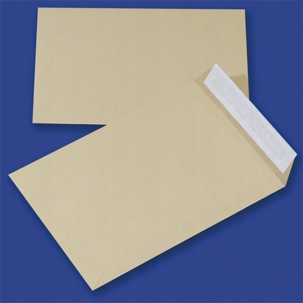 OfficeProducts Koperty z taśmą silikonową OFFICE PRODUCTS, HK, C5, 162x229mm, 90gsm, 500szt., brązowe