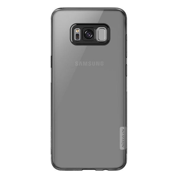 NILLKIN NATURE szilikon telefonvédő (0.6 mm, ultravékony) SZÜRKE [Samsung Galaxy S8 Plus (SM-G955)] (5996457692705)