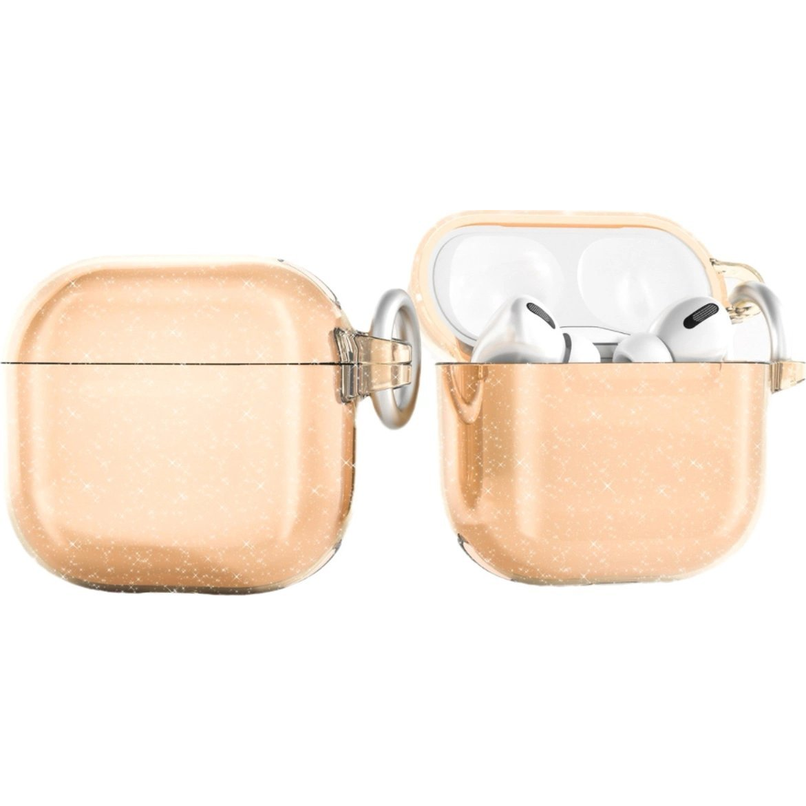 Glitter tok AirPods 4 - arany színű (5907769365744)