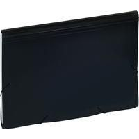 Harmónika Mappa Eagle 12 Részes Gumis Fekete (227620)