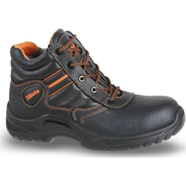 BETA WORKING SHOES LEATHER 7201BKK/46 TOE-POLYMER/INSole-COMPOSITE.