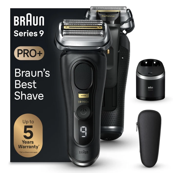 Braun Series 9 Pro+ 9560cc Vágó Fekete (218214)