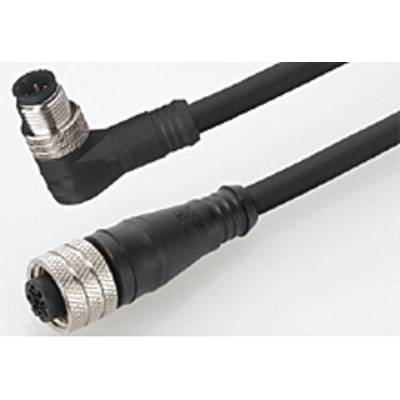 Molex 1200070904 Érzékelő-/működtető összekötő, konfekcionált Alj, Dugó 5.00 m Pólusszám: 4 1 db (1200070904)