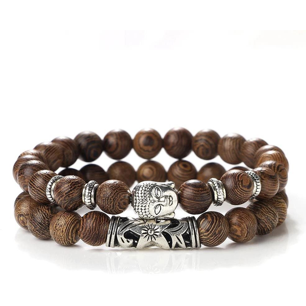 Predator Q1 férfi karkötő - Buddha 21cm - XHB 36 - 2 db