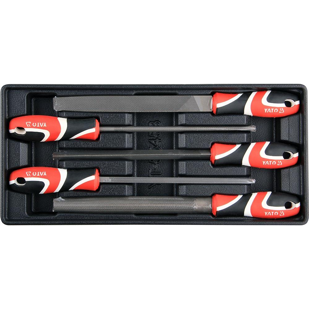 YATO fiókbetét - lakatos reszelőkészlet 5 db (5906083554537)