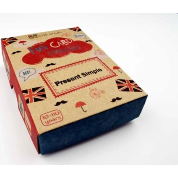 Creativo Fun Card English Present Simple CREATIVO