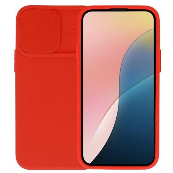 Gigapack Samsung Galaxy A16 5G (SM-A166) kameravédős szilikon tok matt piros (GP-165078) (GP-165078)