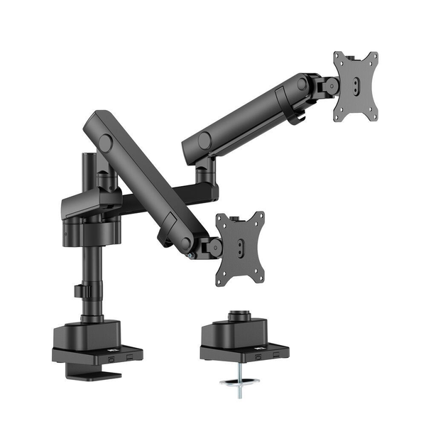 ACT AC8328 skærmbeslag og -stativer 81,3 cm (32") Skrivebord Sort