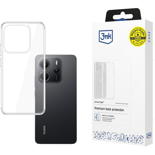 Zadní Kryt 3mk pro Xiaomi Redmi Note 14 4G bezbarvý