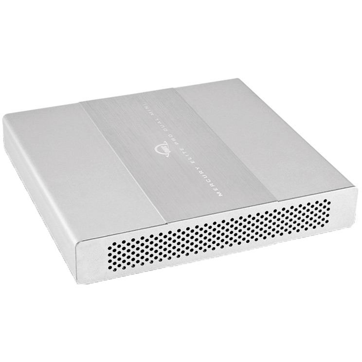 OWC Mercury Elite Pro Dual 2.5" USB 3.0 Külső HDD/SSD ház - Fehér (OWCMEMDC2KIT)