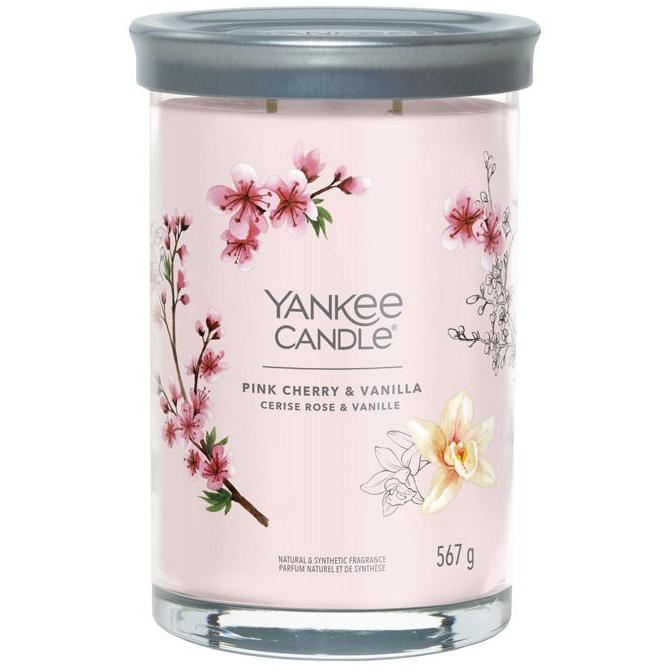 YANKEE CANDLE Signature 2 kanóc Pink Cherry & Vanilla 567 g (5038581143507)