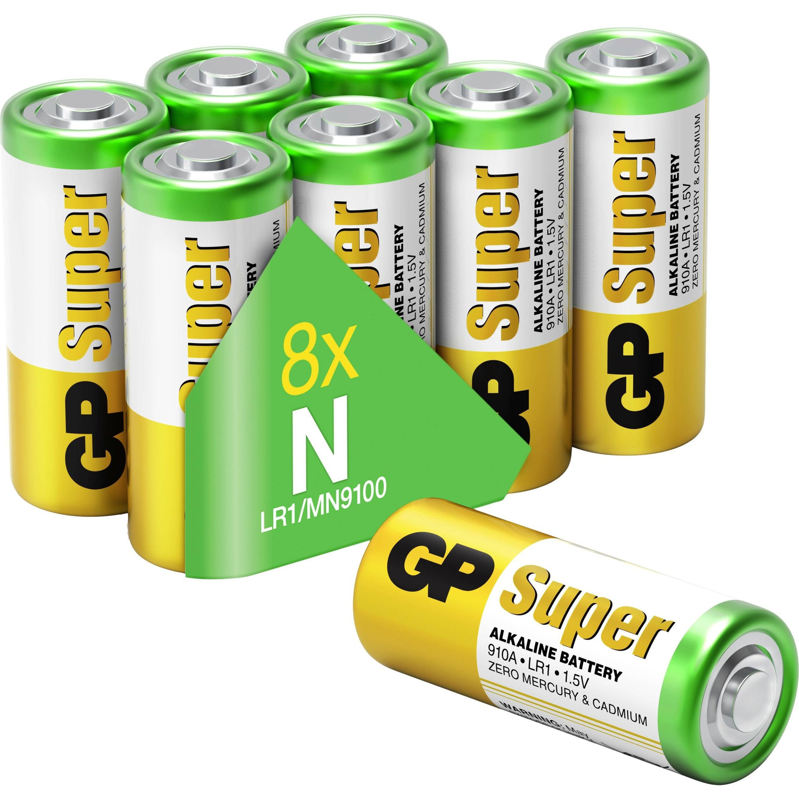 Ladyelem GP Super Alkáli mangán 1.5 V 8 db (GPSUP910A359S8)