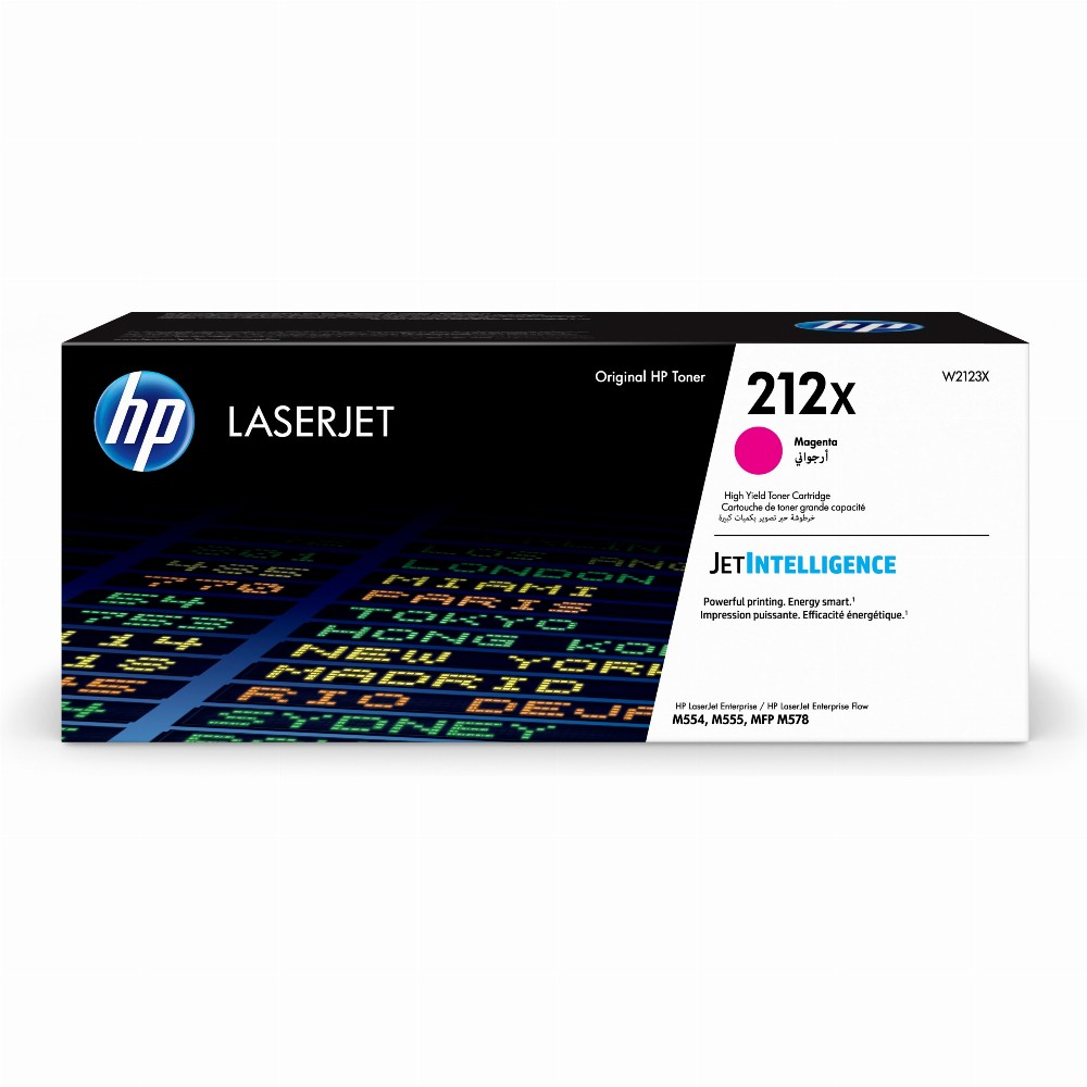 HP 212X High Yield Magenta Original LaserJet Cartridge toner 1 kusov Originál (W2123X)