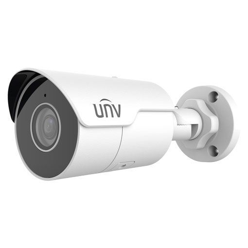 IP камера, Uniview, 8MP, 2.8 mm, 50 m, IP67, Бяла