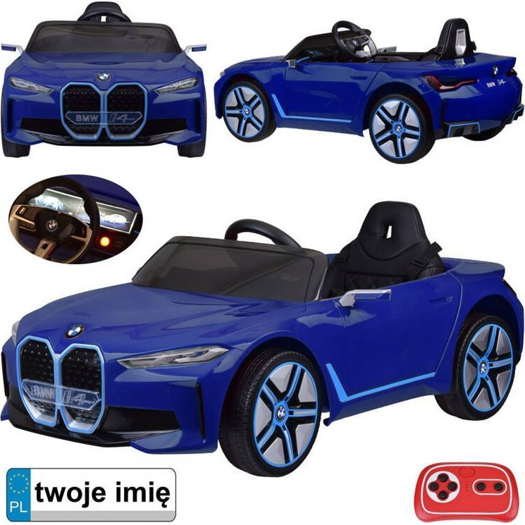 Bmw I4 Elektromos Autó Gyerekeknek - Kék (PA0310 NI)