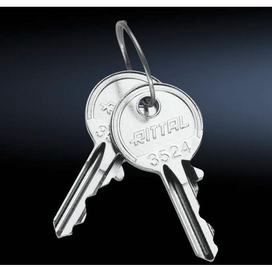 RITTAL NT fali rack 9U 600x450, üvegajtóval (2532000)