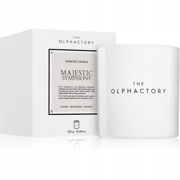 Molton Brown The Olphactory, Majestic Symphony, Leather, Scented Candle, 310 g Unisex