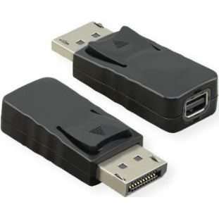 Value 12.99.3160 Átalakító [1x DisplayPort dugó - 1x Mini DisplayPort alj] Fekete 30 m