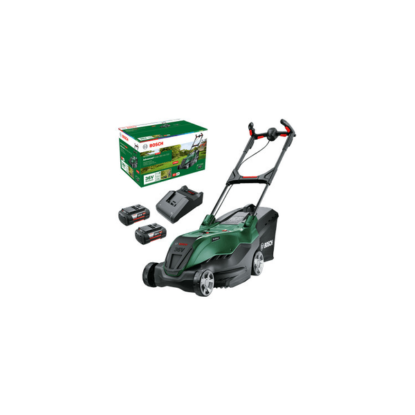 Акумулаторна косачка Bosch AdvancedRotak 36V-44-750, 44 см, 2x4,0 Ah