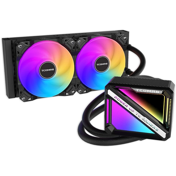 Chłodzenie wodne Tcomas LE200 240 Czarne