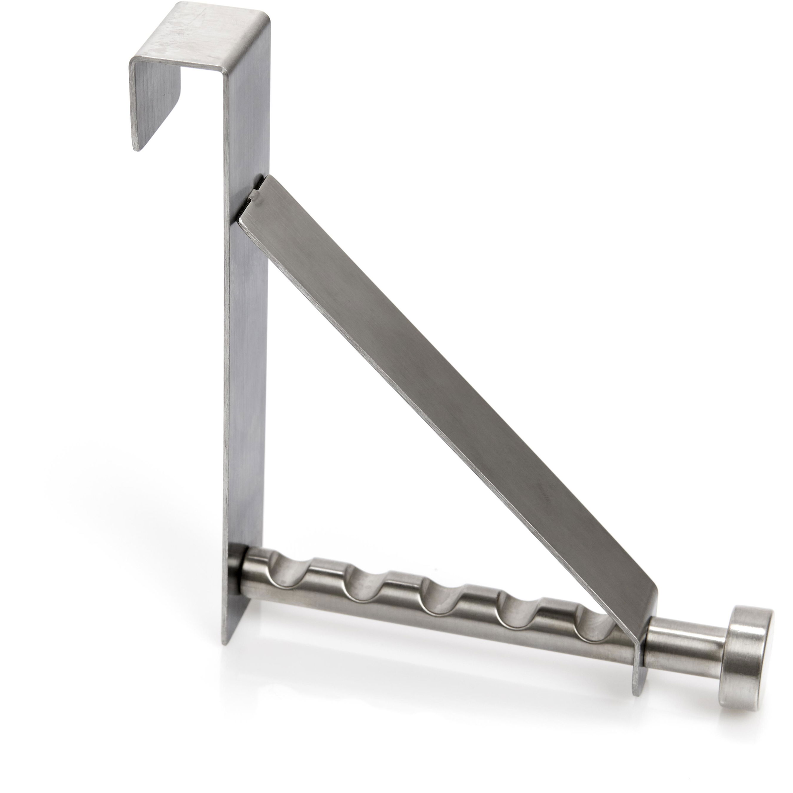 ZELLER Akasztó ajtóra, szürke, 3 × 15,3 × 15,4 cm (13880)