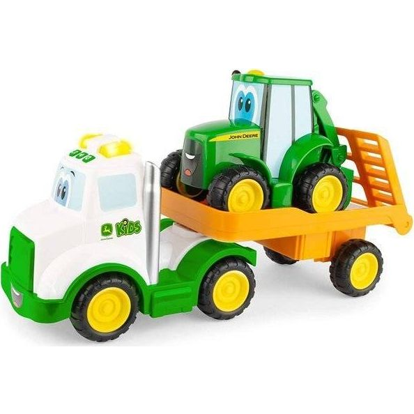  Tomy John Deere Laweta z traktorem