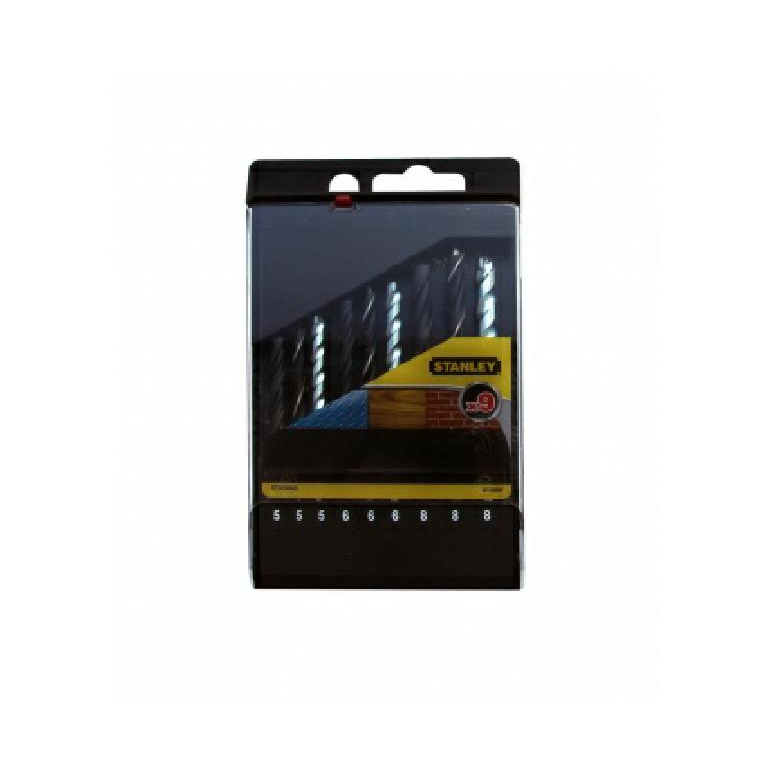 Stanley STA56005-QZ 9db fúrószár (STA56005-QZ)
