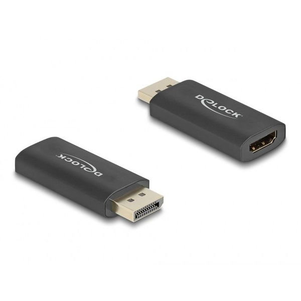 Delock Aktív DisplayPort 1.4 - HDMI adapter 8K HDR funkcióval (61055)