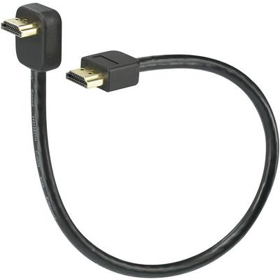 Kabel HDMI SpeaKa Professional, černý, 30.00 cm