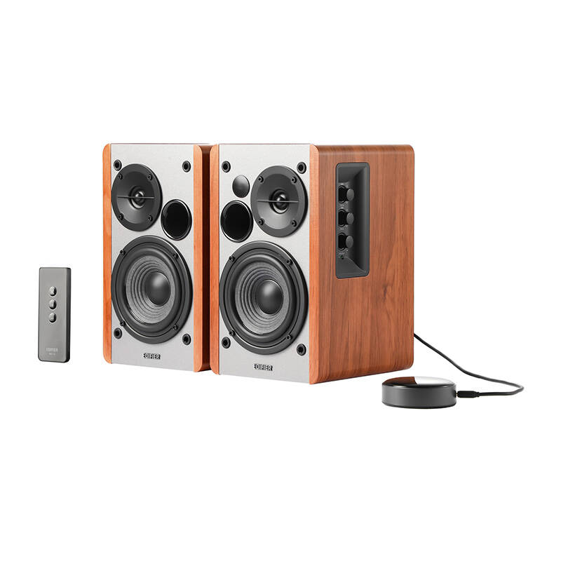 REPRODUKTORY 2.0 EDIFIER R1280T SO SIEŤOVÝM PREHRÁVAČOM WIIM MINI WI-FI (R1280T AND WIIM MINI)