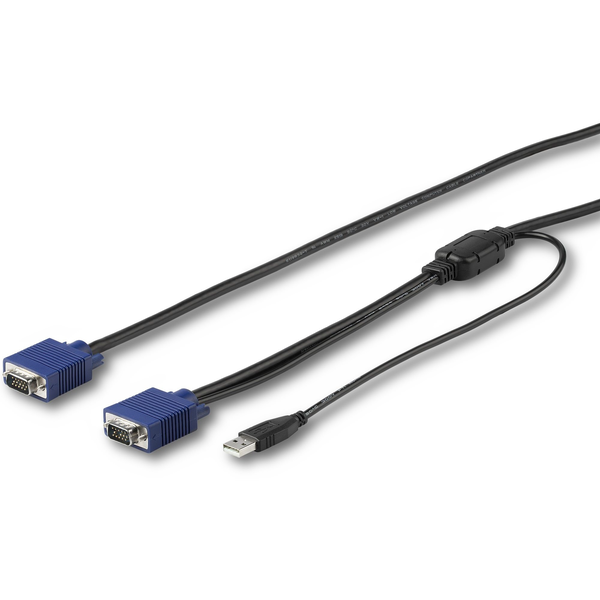 StarTech.com RKCONSUV6 KVM-kabel Sort 1,8 m