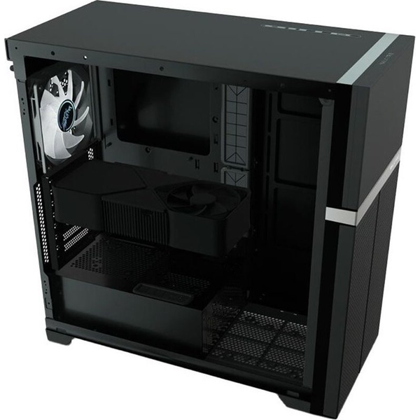 Valkyrie Vk02 Lite Gaming Case, Rgb, Mid-tower, Con 1 Ventilador, Lateral De Cristal, Negro
