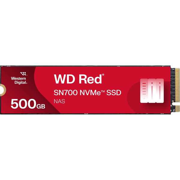 Western Digital NAS Red SN700 SSD - 500 GB, M.2, 2280-S3-M, PCIe Gen3 x4, NVMe