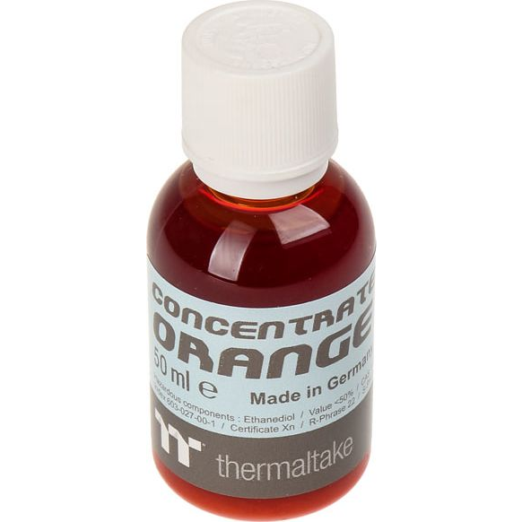  Thermaltake Premium koncentrat, 50ml, pomarańczowy (CL-W163-OS00OR-A)