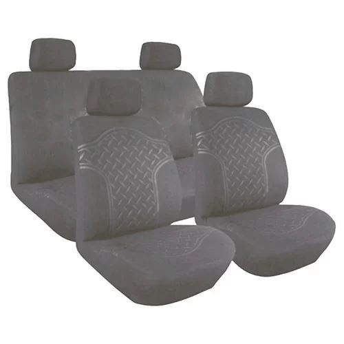 Üléshuzat szett 8 részes, szivacsbetéttel, szürke (56FD101001GY) (egy56FD101001GY)