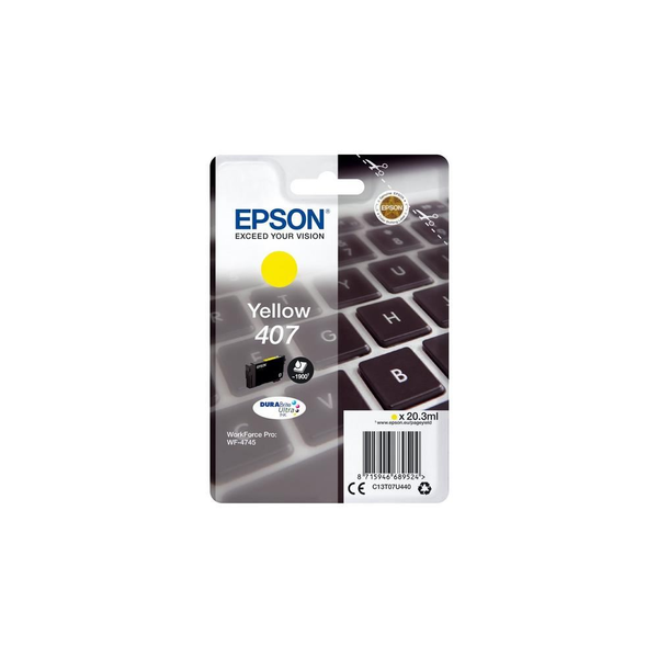 Epson WF-4745 глава и патрон за мастиленоструен принтер 1 броя Оригинал Висок (XL) добив Жълт