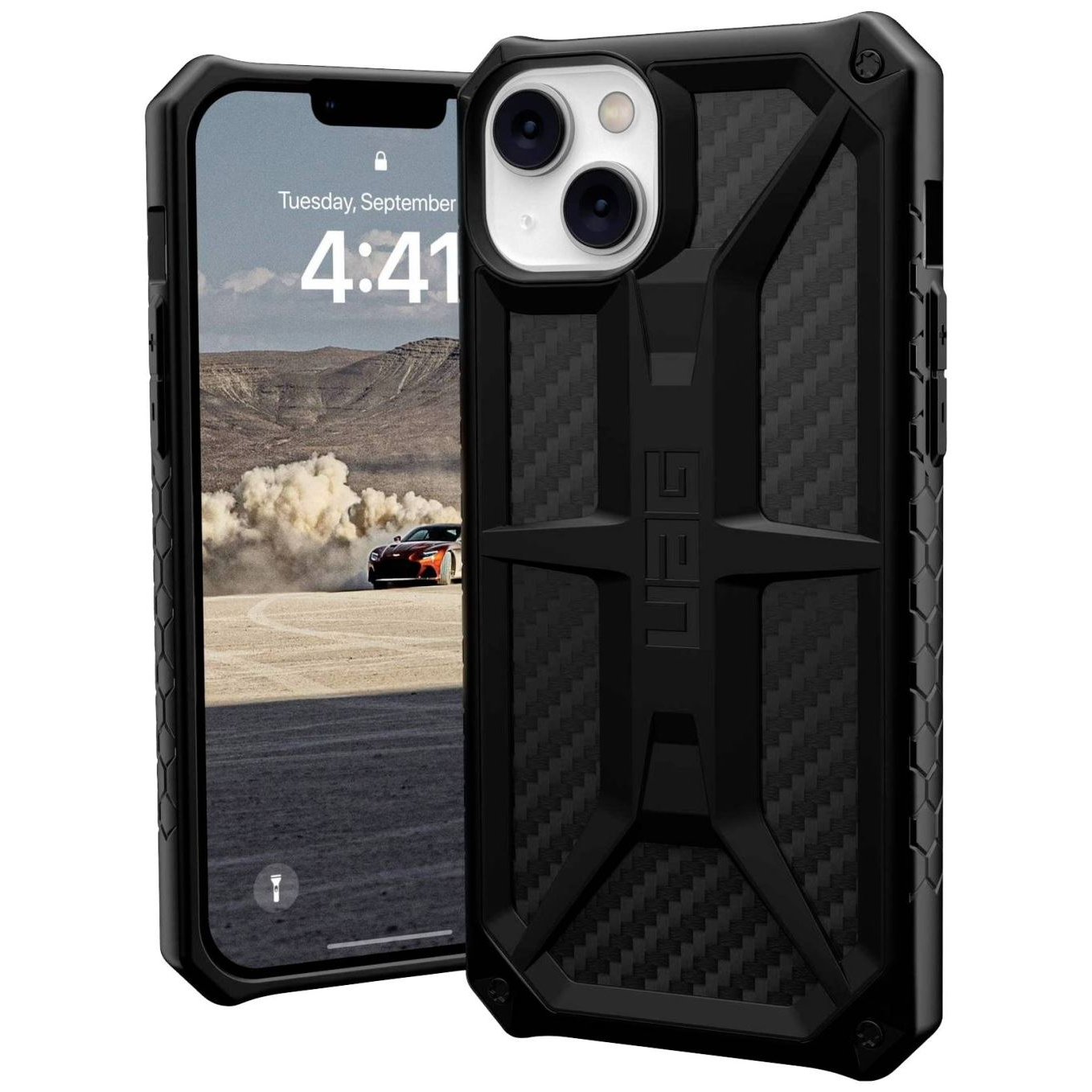 Urban Armor Gear Monarch Case Apple iPhone 14 Plus tok karbon (114033114242) (UA114033114242)