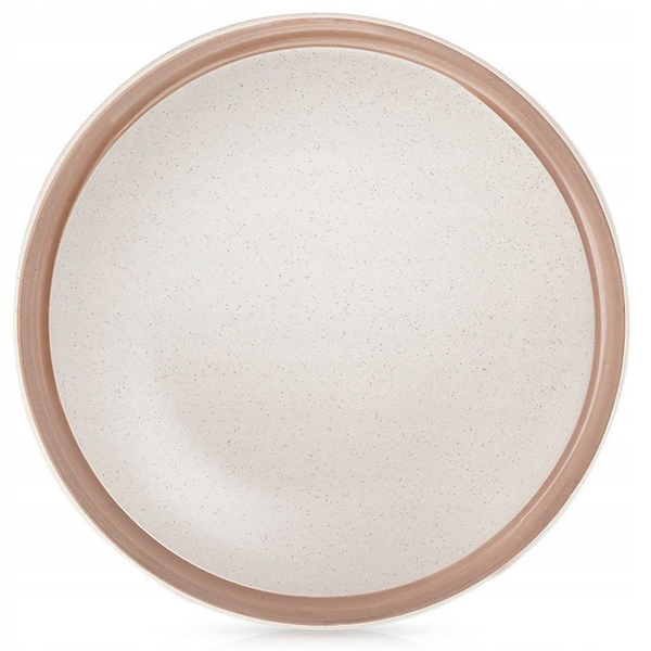 Talerz deserowy ceramiczny beżowy ARTHENA BEIGE 20.5cm NAVA 10-141-081