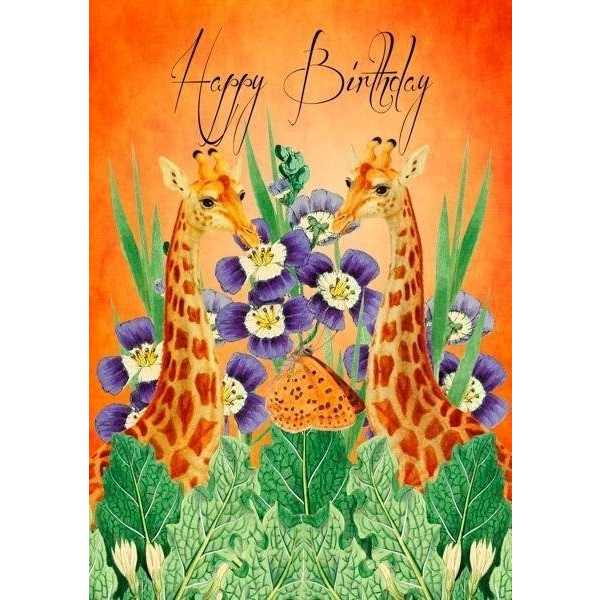  Madame Treacle Karnet B6 z kopertą Urodziny Żyrafy