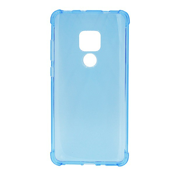 Szilikon telefonvédő (közepesen ütésálló, légpárnás sarok) KÉK [Huawei Mate 20] (5996457828609)