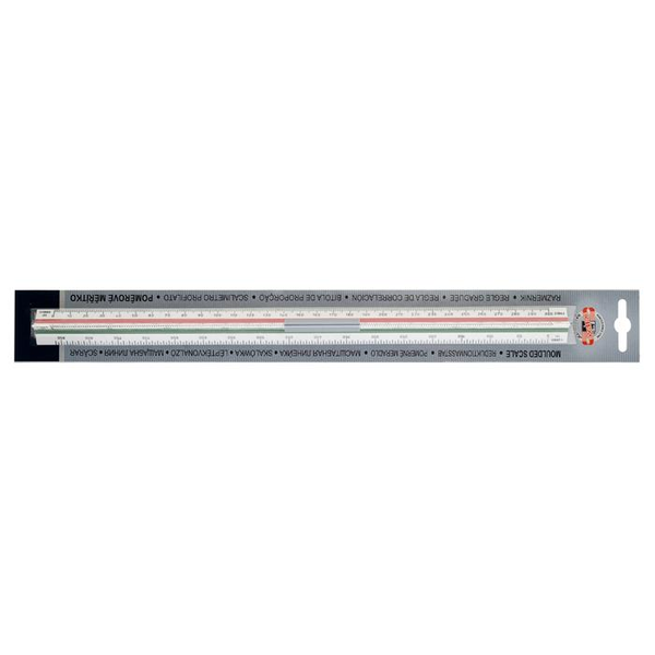 Koh-i-Noor 7250110002 Geodéziai léptékvonalzó - 30 cm