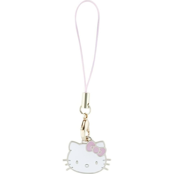 Hello Kitty zawieszka HKCPMKHP Phone      Strap różowy/pink Charm Kitty Head