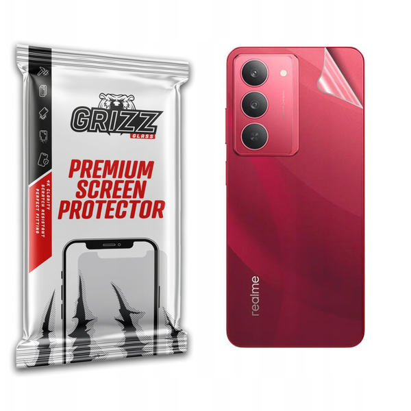 Folia na tył GrizzGlass SatinSkin do Realme V60 Pro