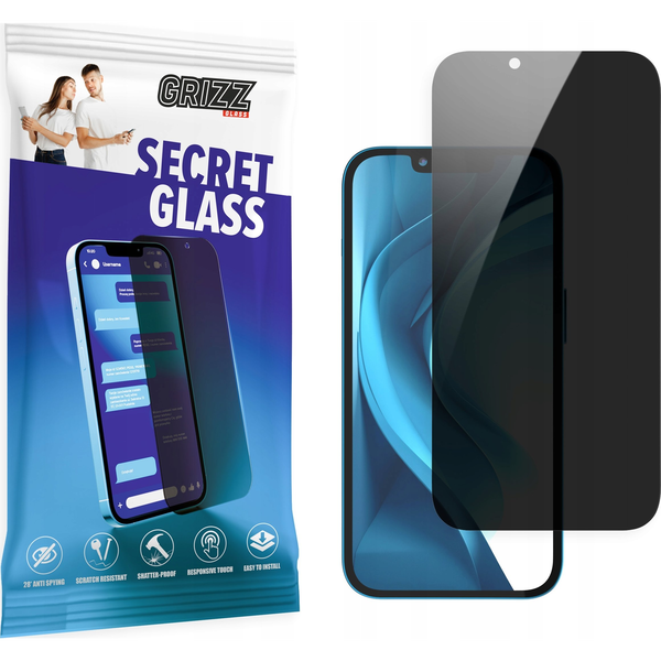 GrizzGlass Szkło prywatyzujące GrizzGlass SecretGlass Motorola Moto E6 Plus