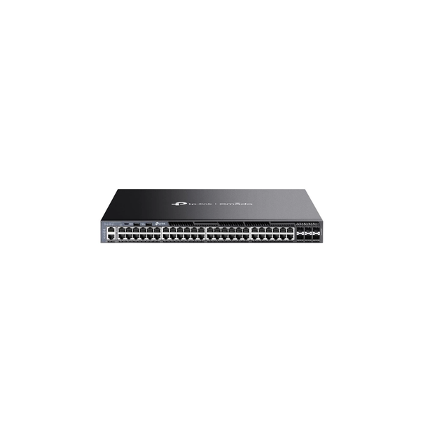 TP-Link Omada SG6654X netværksswitch Administreret L3 Gigabit Ethernet (10/100/1000) 1U Sort